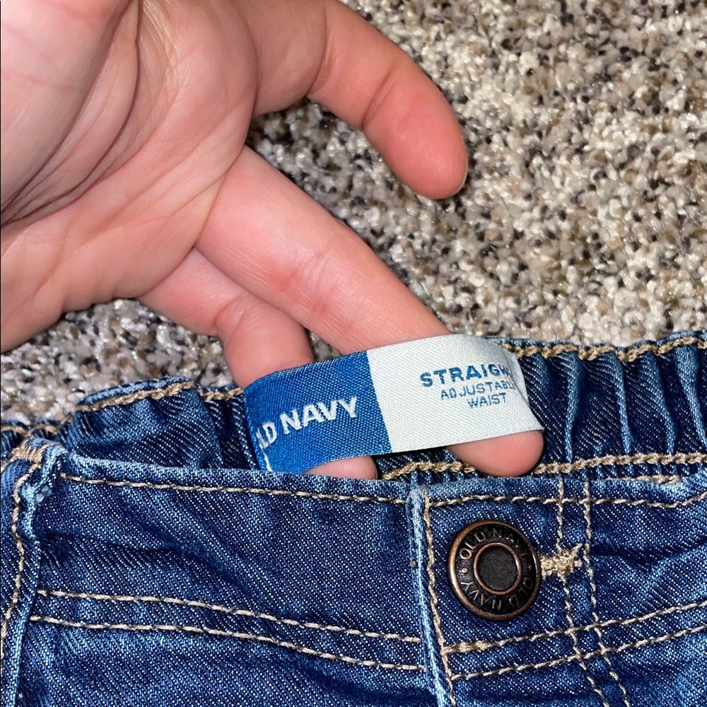 Toddler Boy Straight Leg Jeans - Picture 2 of 6